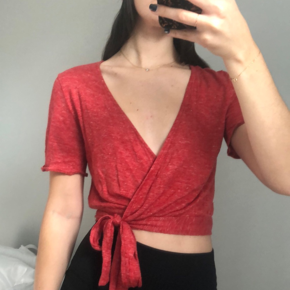 Zara Wrap Top